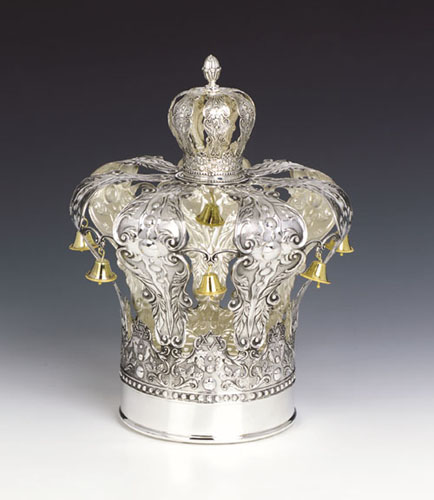 see specials on Silver Honey Dishes - Silver Torah Ornaments
