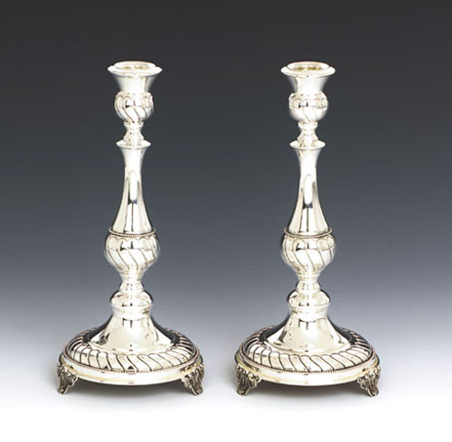 see specials on silver mezuzah cover - Silver Candlesticks