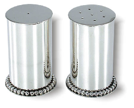 see specials on silver salt shaker - Silver Salt & Pepper Shakers